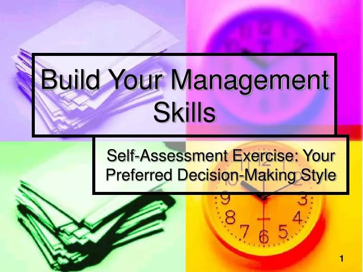 management skills and style assessment management skills and style assessment