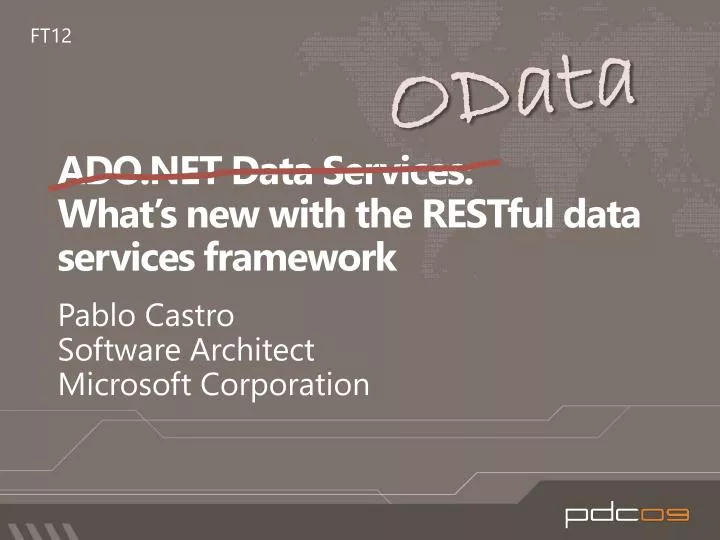 ado net data services what s new with the restful data services framework n.