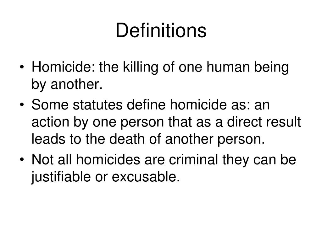 PPT Homicide PowerPoint Presentation, free download ID1443940(00)