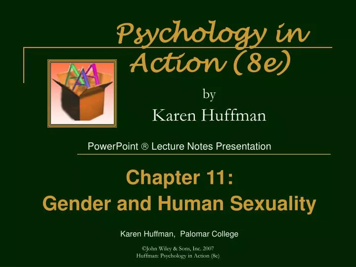 psychology in action 8e by karen huffman n.