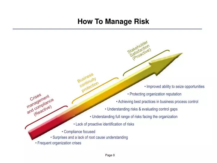 how to manage risk n.