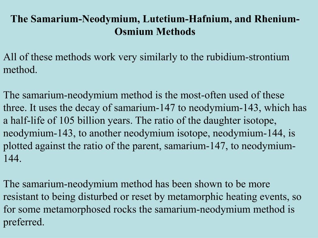 Lutetium hafnium dating dating på jorden indir koreantürk