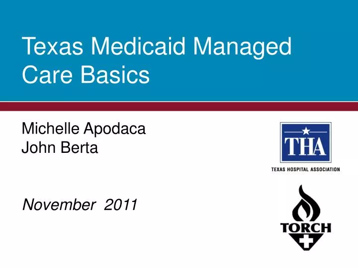 PPT Texas Medicaid Managed Care Basics PowerPoint Presentation Free 