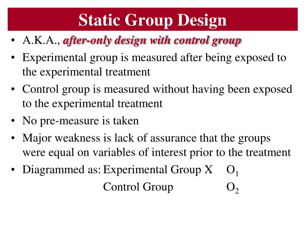 static group assignment