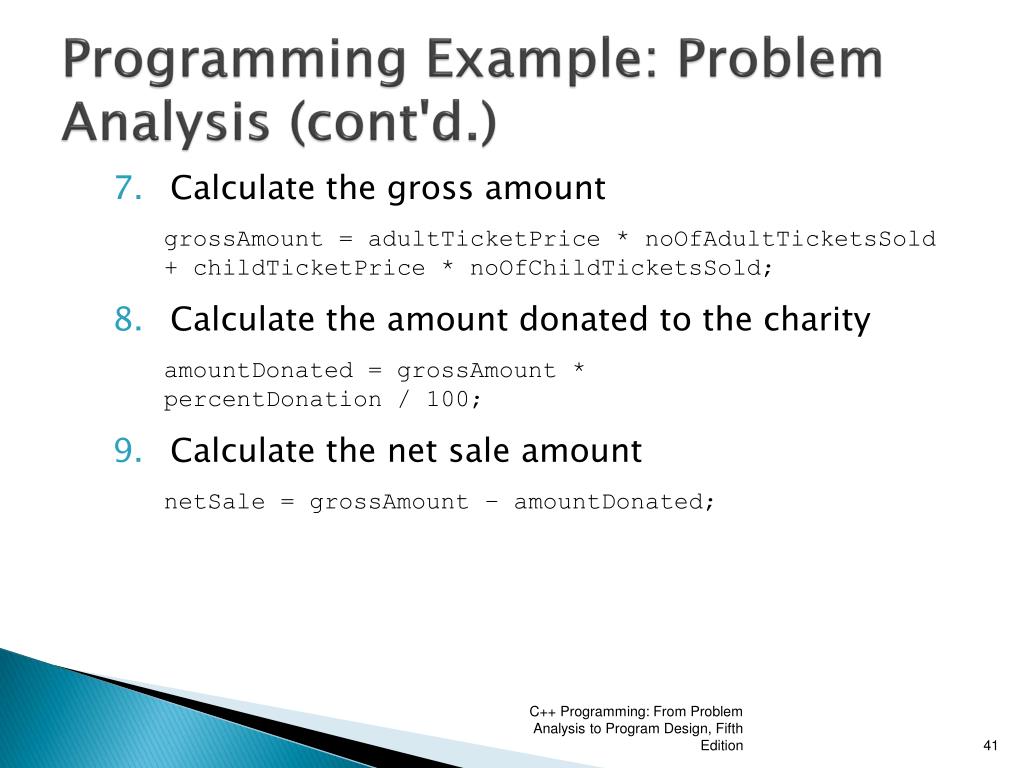 PPT - C++ Programming: From Problem Analysis to Program Design , Fifth ...