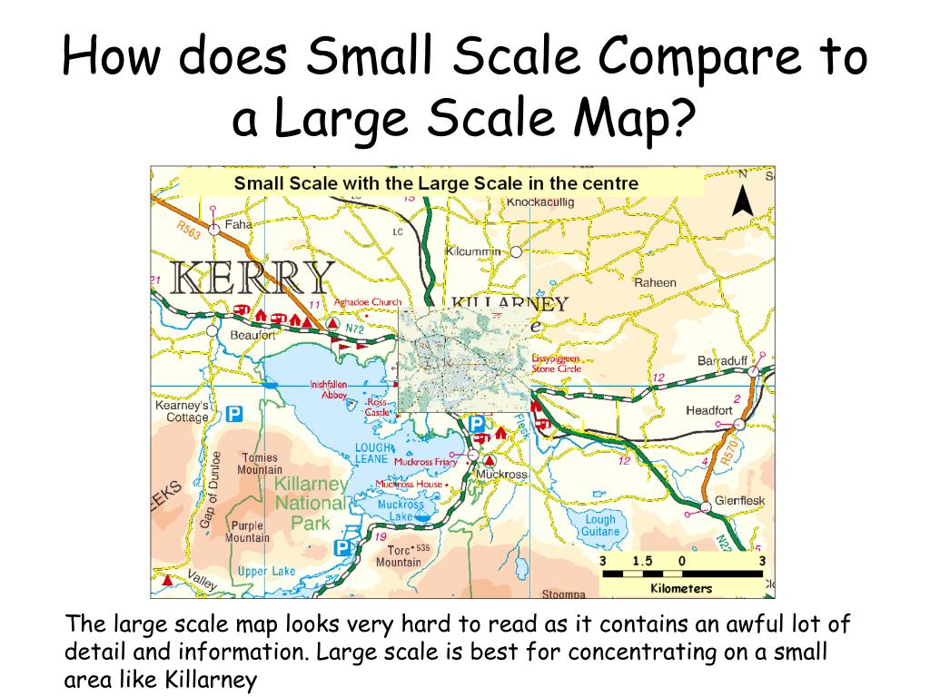 Large Scale Versus Small Scale Maps Scale Map Map Cartography Gambaran