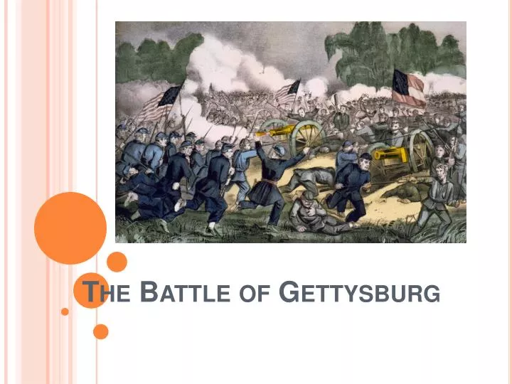 the battle of gettysburg n.
