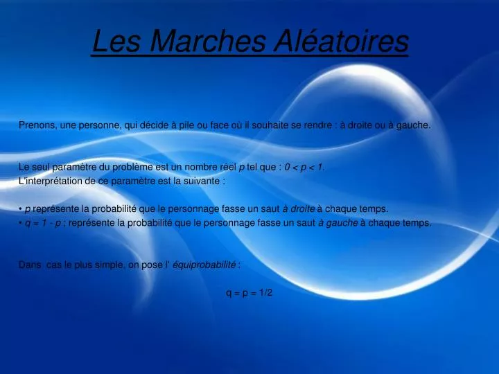 WIKIMATH PROBAS LES MARCHES ALEATOIRES visual data 7