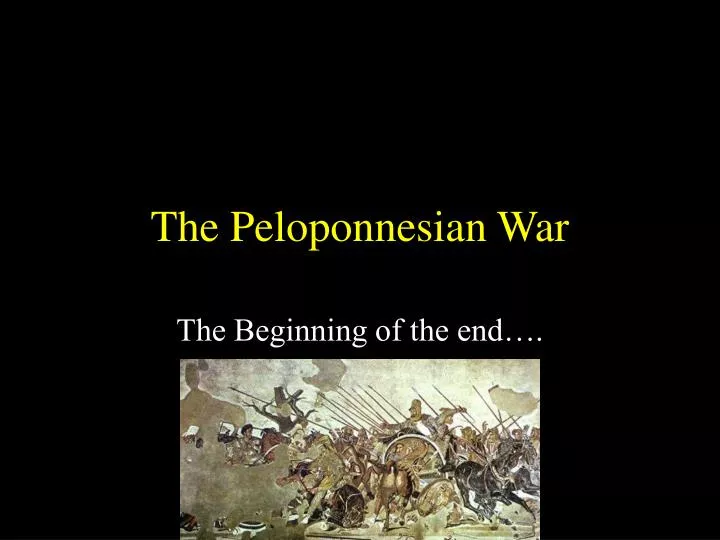 the peloponnesian war n.