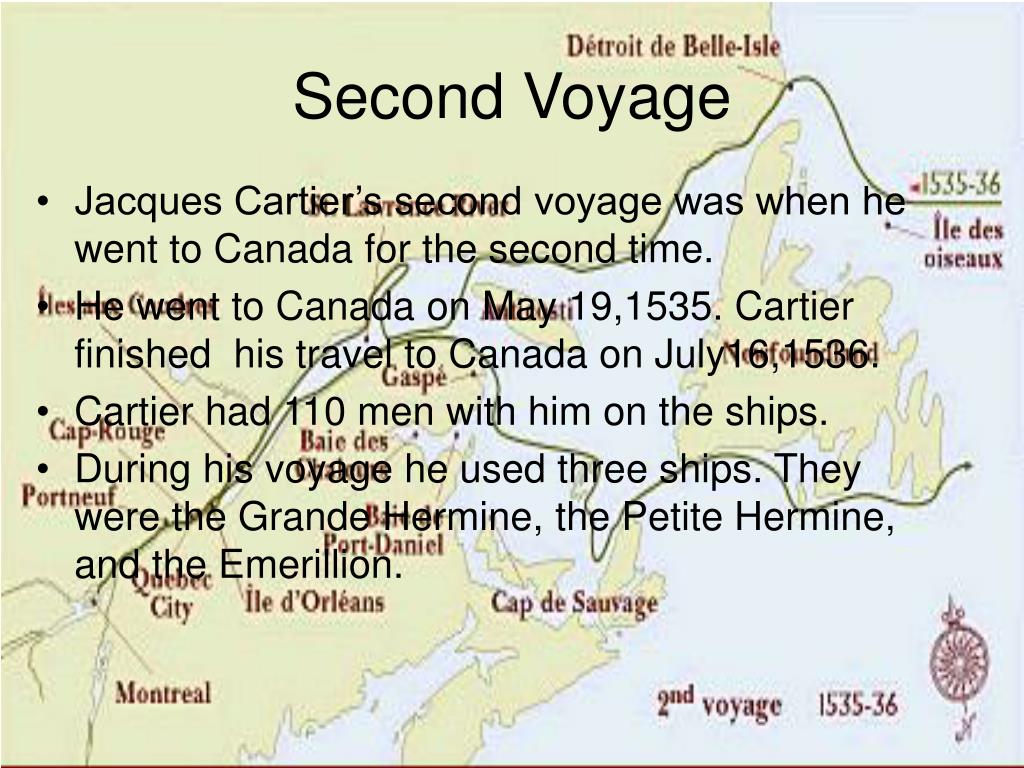 jacques cartier second voyage