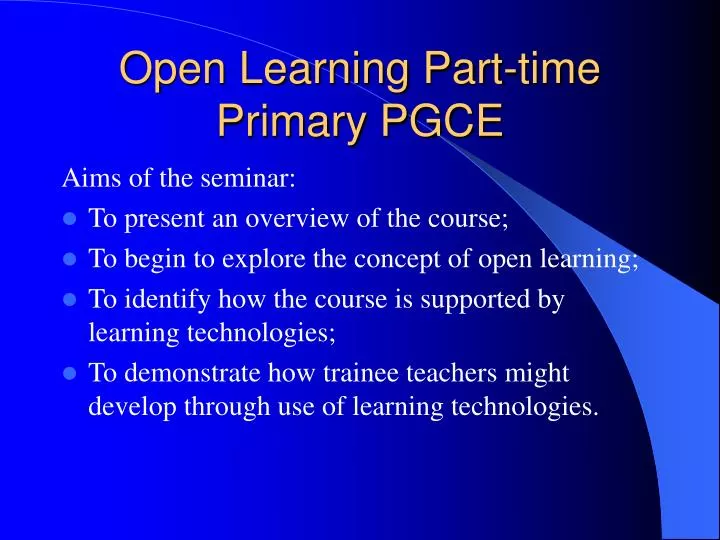 pgce learning pgce learning