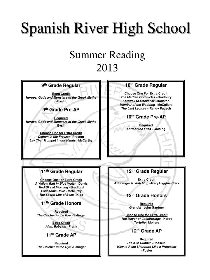 PPT Spanish River High School PowerPoint Presentation, free download