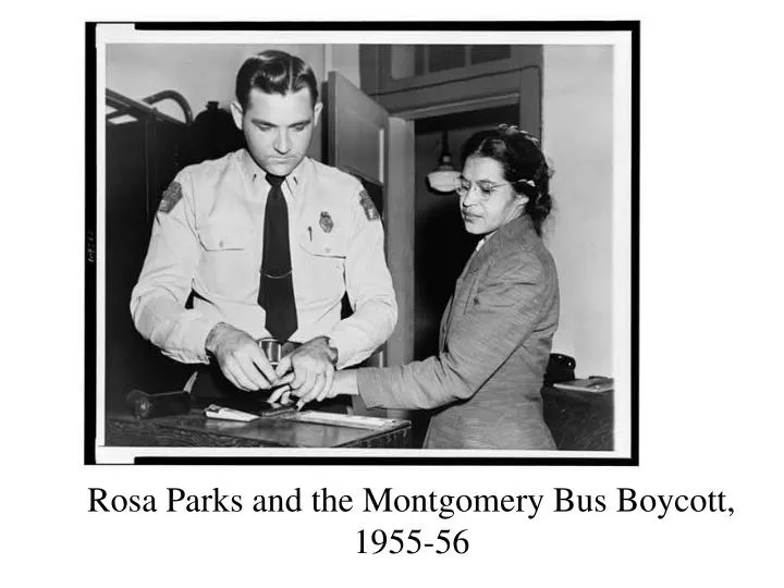 rosa parks and the montgomery bus boycott 1955 56 n.