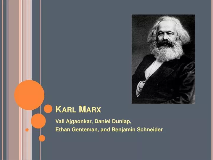 karl marx presentation template