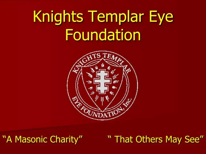 knights templar eye foundation n.