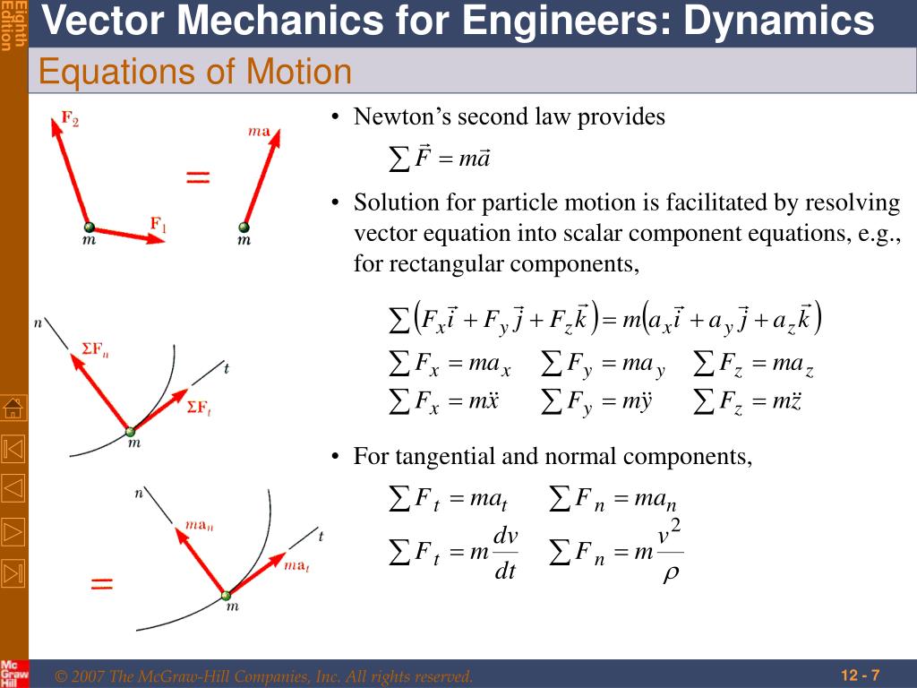 PPT - Kinetics of Particles: Newton’s Second Law PowerPoint ...