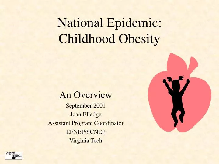 national epidemic childhood obesity n.