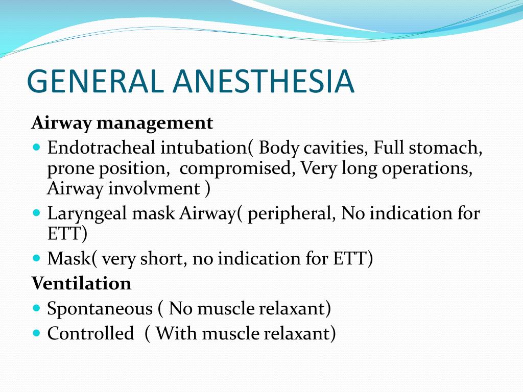 paper presentation topics anesthesia