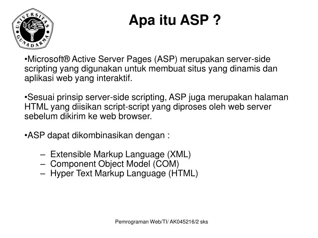 PPT - PENGENALAN ASP.NET PowerPoint Presentation, Free Download - ID ...