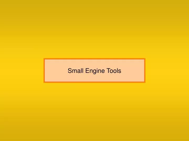 small engine tools n.
