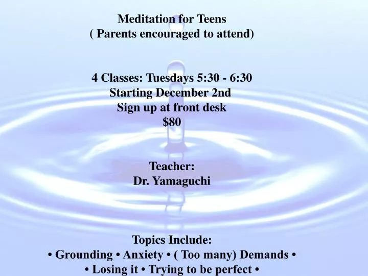 meditation for teens n.