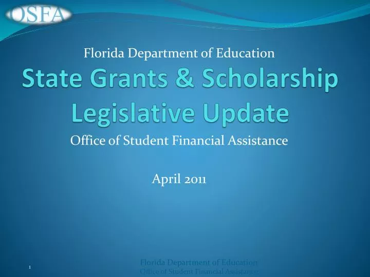 state grants scholarship legislative update n.
