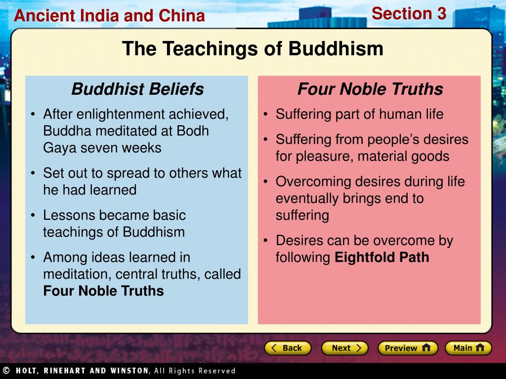 Ppt reading focus how did the early life of the buddha lead to the 