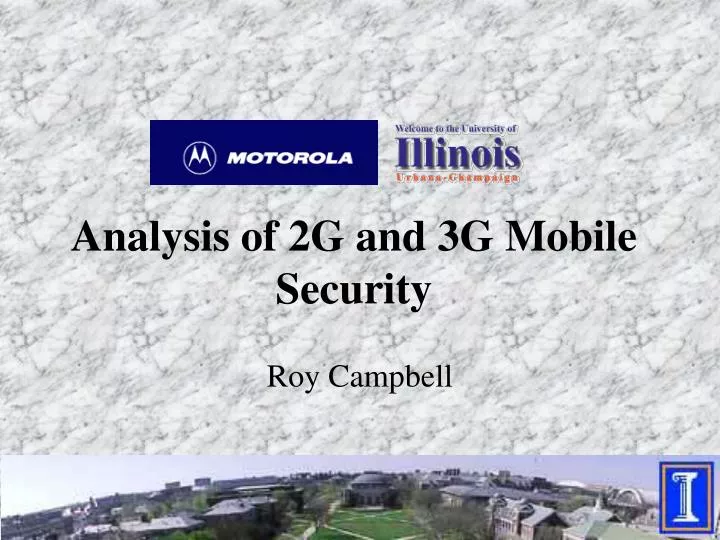 analysis of 2g and 3g mobile security n.