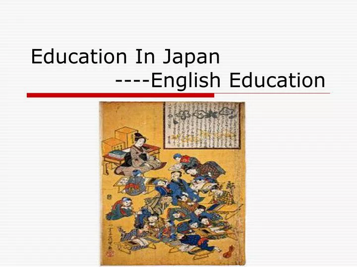 education in japan english education n.