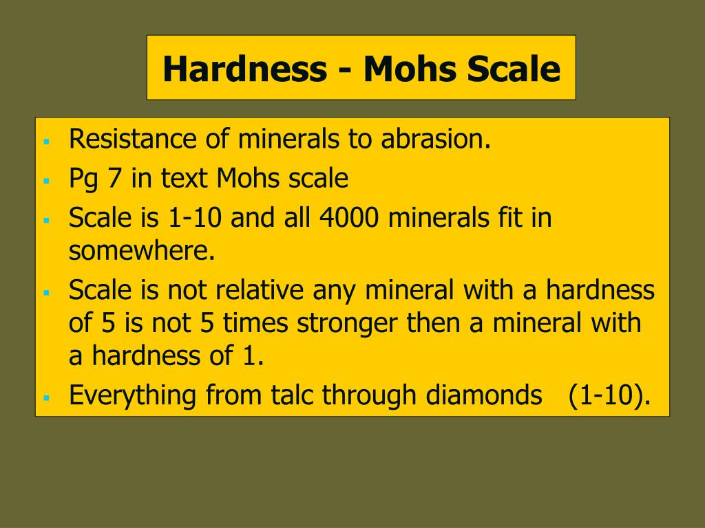 PPT - The Study of Minerals Lab # 2 Experiment #1 Page 3 PowerPoint ...