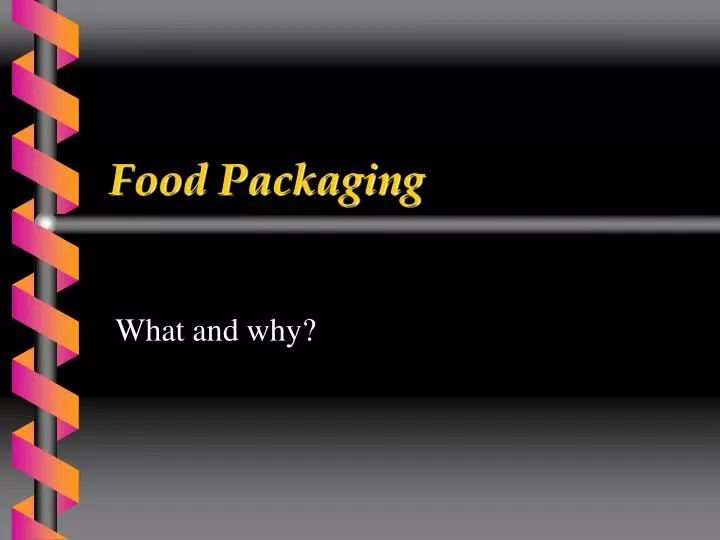 PPT Food Packaging PowerPoint Presentation, free download ID1456661