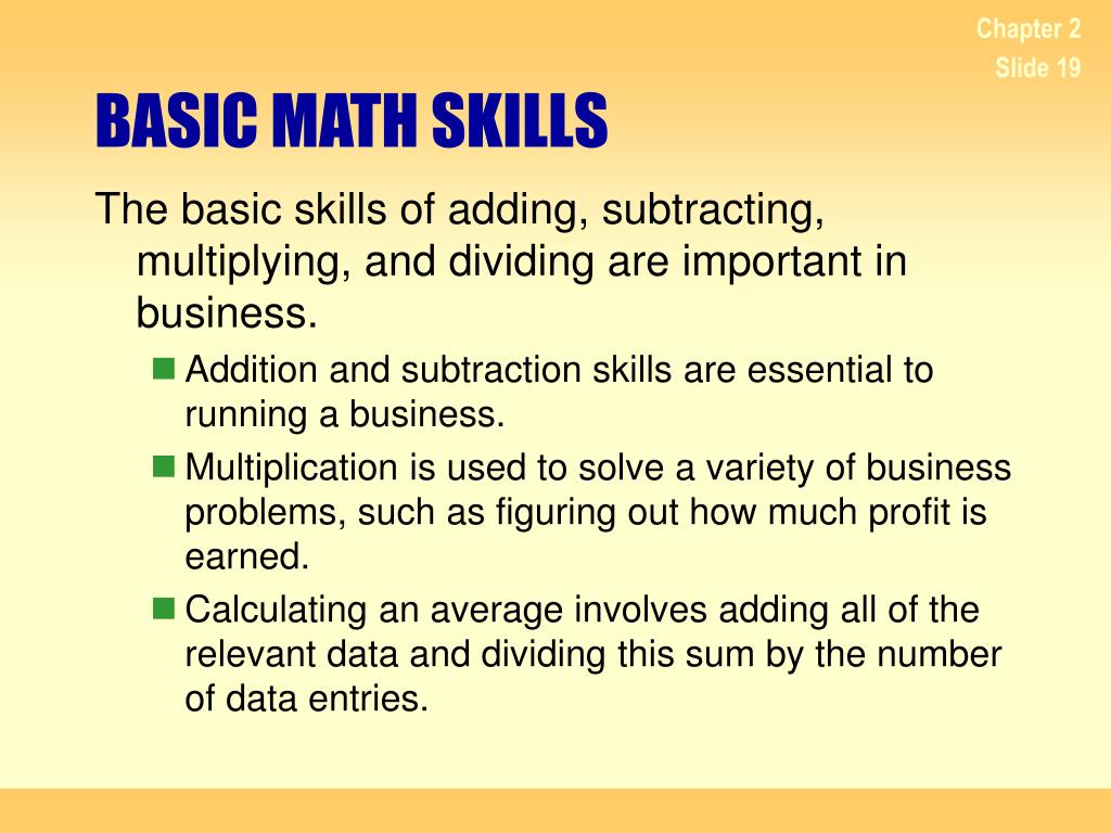 PPT WHAT SKILLS DO ENTREPRENEURS NEED PowerPoint Presentation Free basic-math-skills-what-are-they-how-i-got-the-job