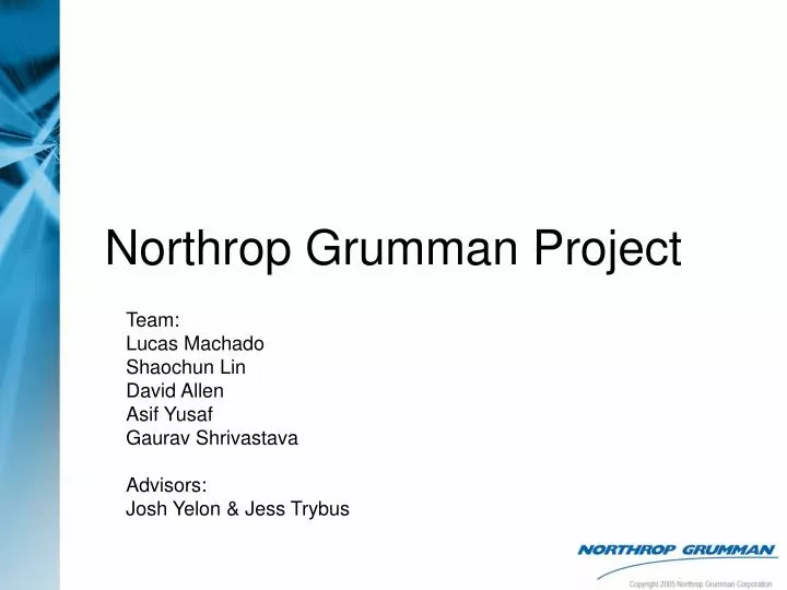 northrop grumman project n.