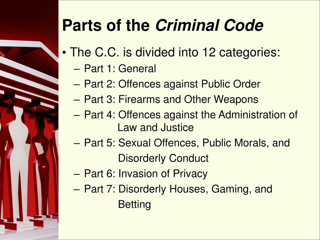 PPT Criminal Code Offences PowerPoint Presentation Free Download PPT Criminal Code Offences PowerPoint Presentation Free Download