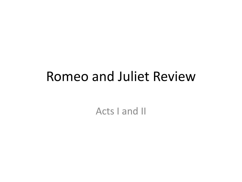 example of foil in romeo and juliet
