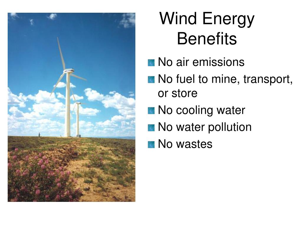 essay on why wind power is good