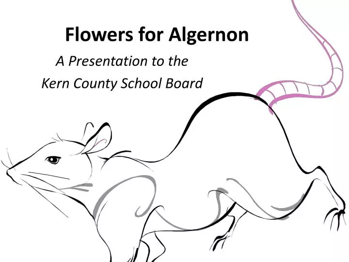 PPT - Flowers for Algernon PowerPoint Presentation, free download - ID ...
