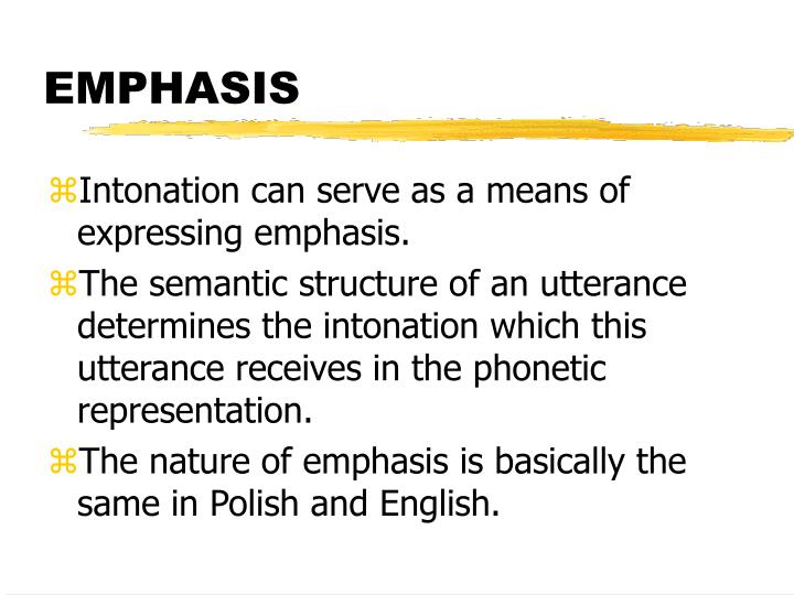 Transient emphasis что это