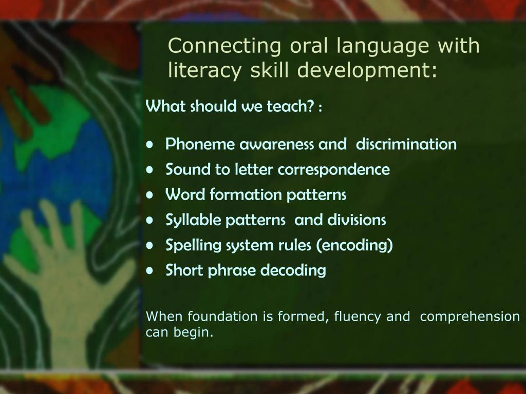 PPT - Why ESL Phonological Teaching Improves ELLs’ Literacy Skills ...