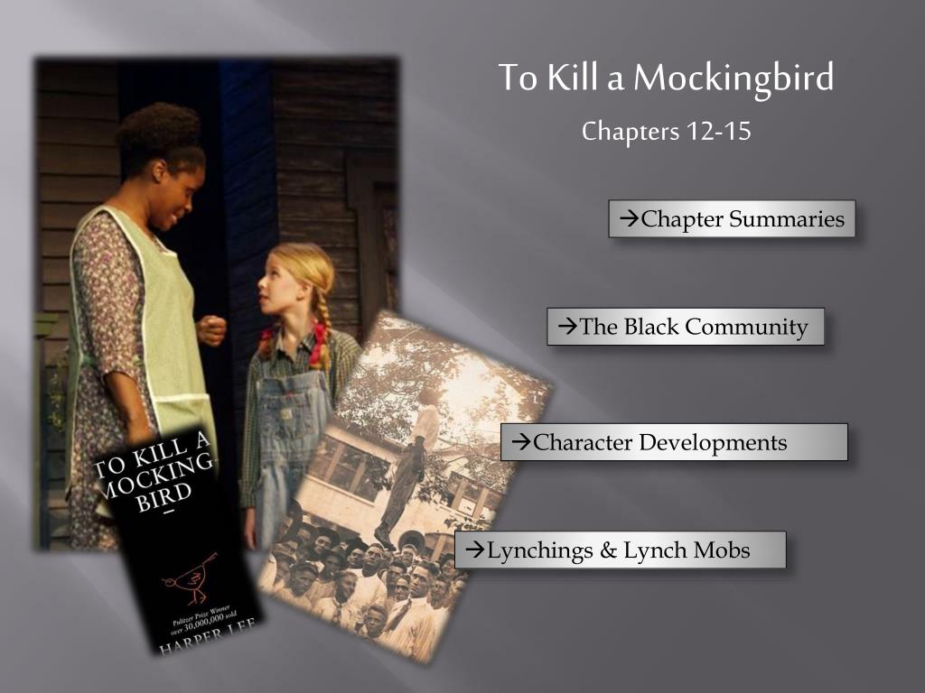 To Kill A Mockingbird Audiobook Chapter 12 PPT - To Kill a Mockingbird Chapters 12-15 PowerPoint Presentation