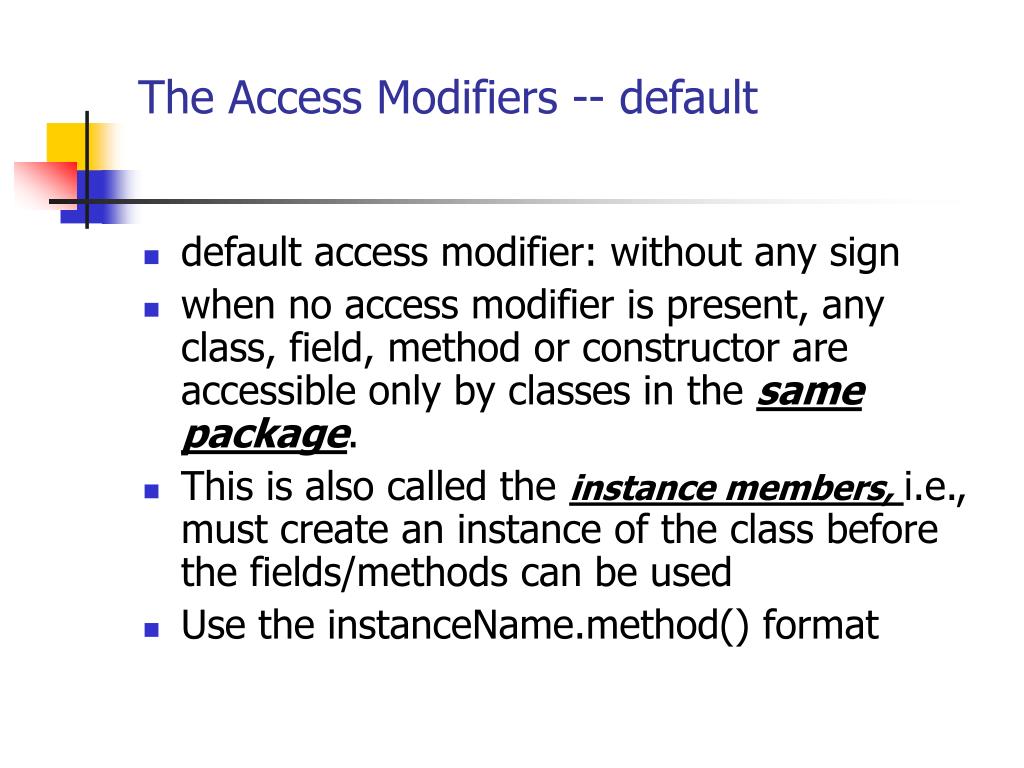 PPT - UML Basics & Access Modifier PowerPoint Presentation, free ...
