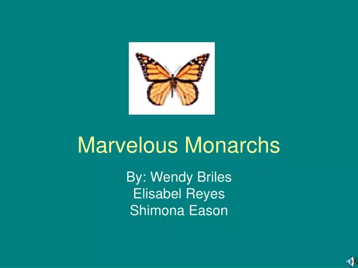 marvelous monarchs n.