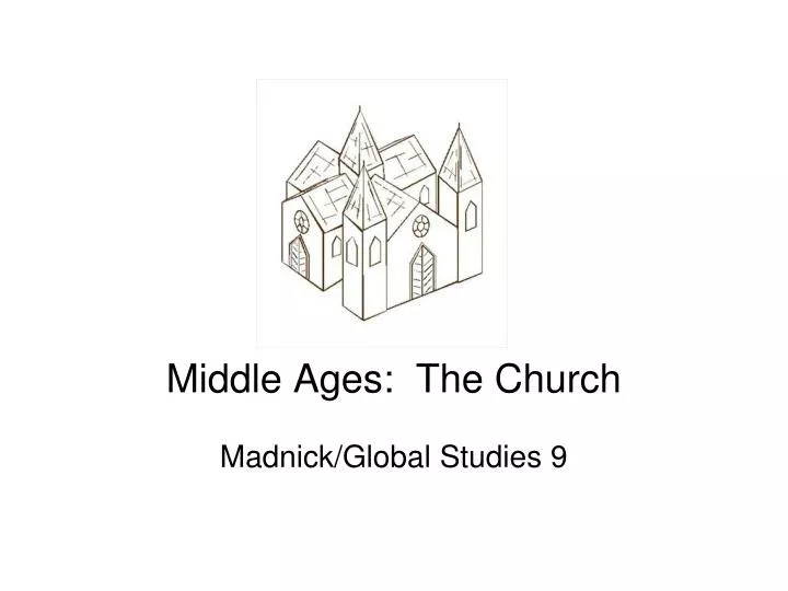 middle ages the church n.
