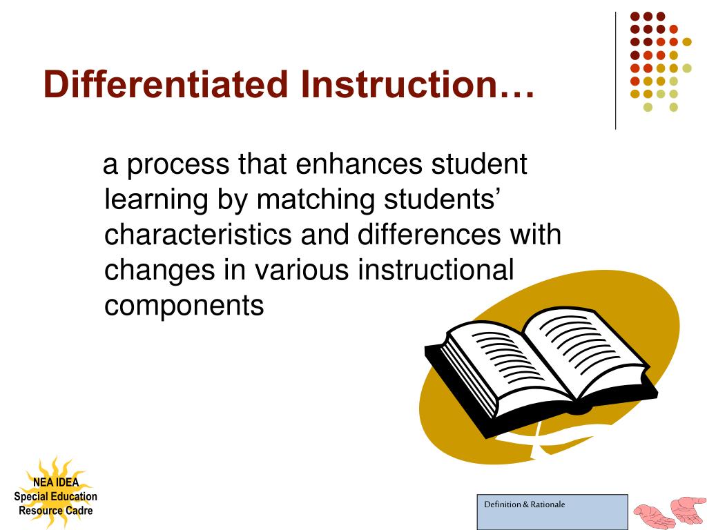 differentiated instruction (di)