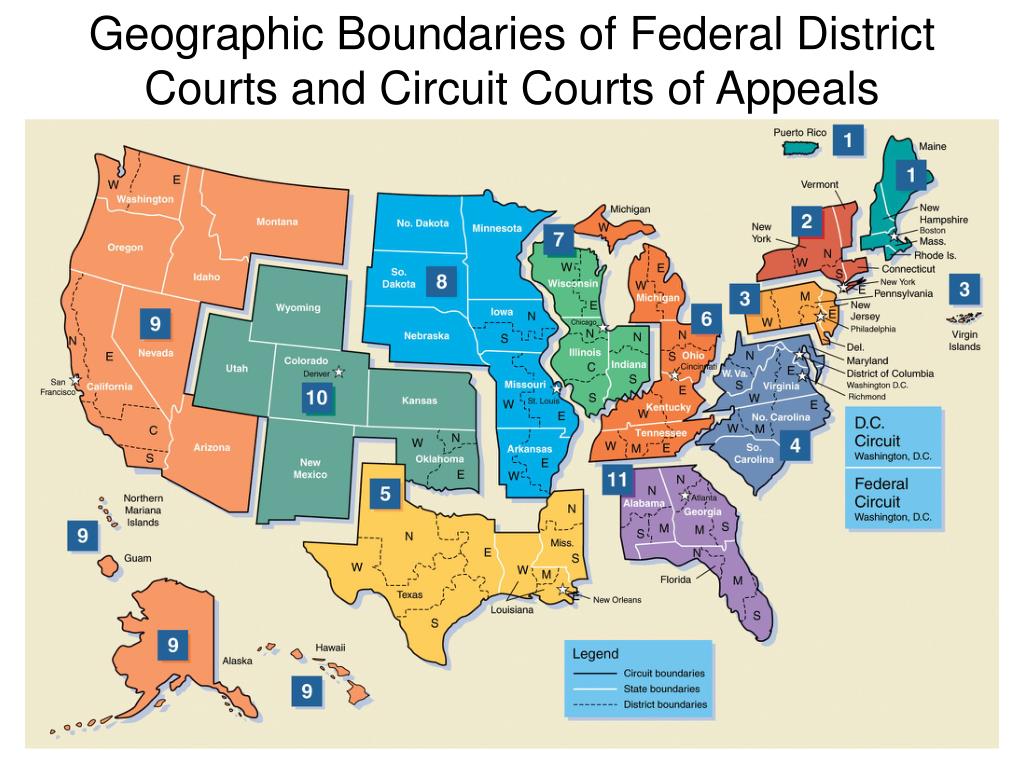 U S Circuit Court Of Appeals Map | Map of Atlantic Ocean Area