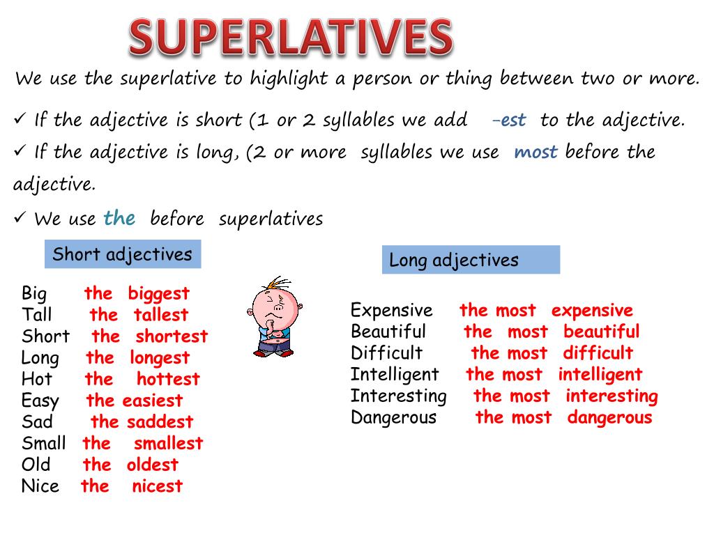 Adjective comparative superlative far. Comparatives and Superlatives. Superlative adjectives. Comparatives short adjectives. Superlative short adjectives.