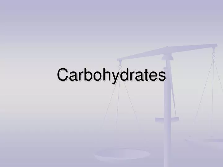 carbohydrates n.