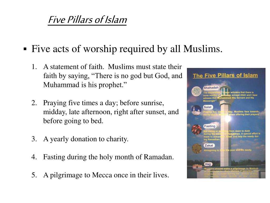 ppt five pillars of