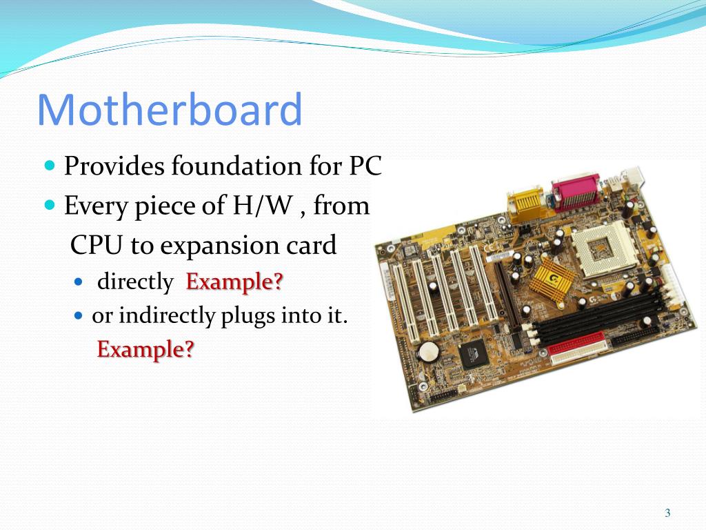 essay about mother board
