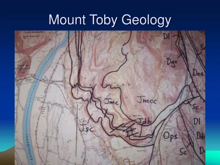 mount toby geology n.